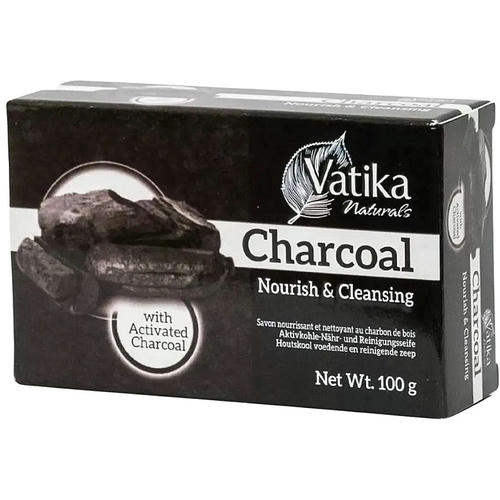 Мыло с активированным углем, Dabur Vatika Charcoal Soap