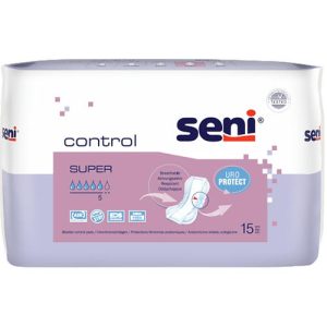 Seni, Прокладки урологические "Control Super", 15 шт.