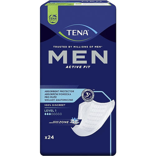 Tena Men Active Fit Level 1, Урологические прокладки для мужчин, 24 шт. — изображение 2