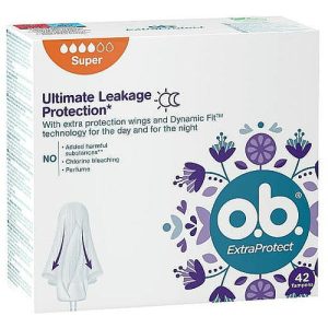 O.b. ExtraProtect Super, Тампоны, 42шт.