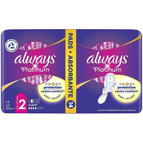 Always Platinum Super Duo, Гигиенические прокладки, 14 шт. — изображение 2