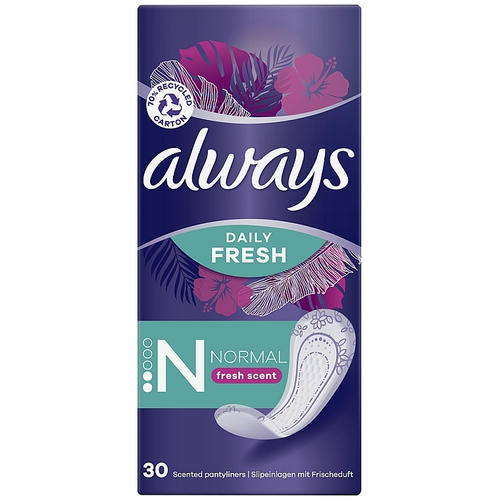 Always Dailies Fresh Scent Normal, Гигиенические прокладки, 30 шт.