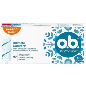 o.b. Pro Comfort, Тампоны Super, 16 шт