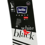 Bella, Прокладки Panty Black & White, 40 шт