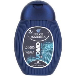 Шампунь и гель для душа "Cool Blue", Felce Azzurra Shampoo And Shower Gel For Man, 250 мл.