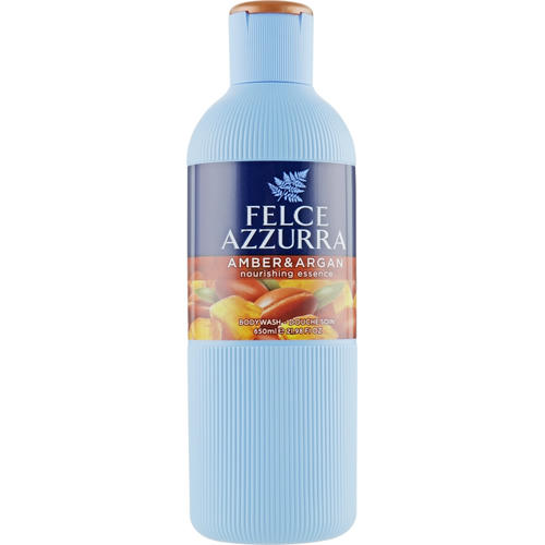 Гель для душа, Felce Azzurra Ambra & Argan Nourishing Essence, 650 мл.