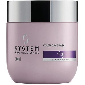 Маска для окрашенных волос, System Professional Color Save Lipidcode Mask C3