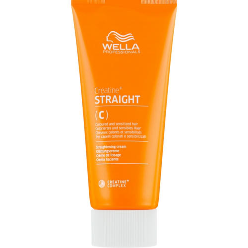 Крем для выпрямления окрашенных и чувствительных волос, Wella Professionals Creatine+ Straight C
