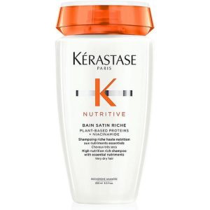 Насыщенный увлажняющий шампунь-ванна для очень сухих волос, Kerastase Nutritive Bain Satin Riche Shampoo, 250ml