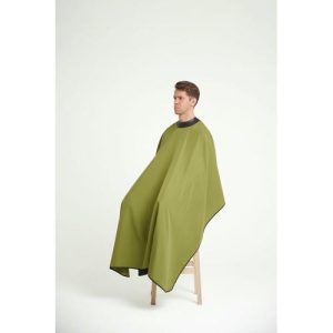 REBEL BARBER Urban Green - Облегченный пеньюар с неопреновым воротником