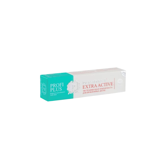 Зубная паста PRESIDENT PROFI PLUS Extra Active