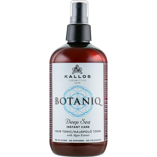 Kallos Cosmetics Botaniq Deep Sea Instant Care Hair Tonic, Спрей-тоник для волос мгновенного действия