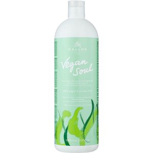 Kallos Cosmetics KJMN Vegan Soul Nourishing Shampoo, Питательный шампунь с растительными протеинами и маслом авокадо