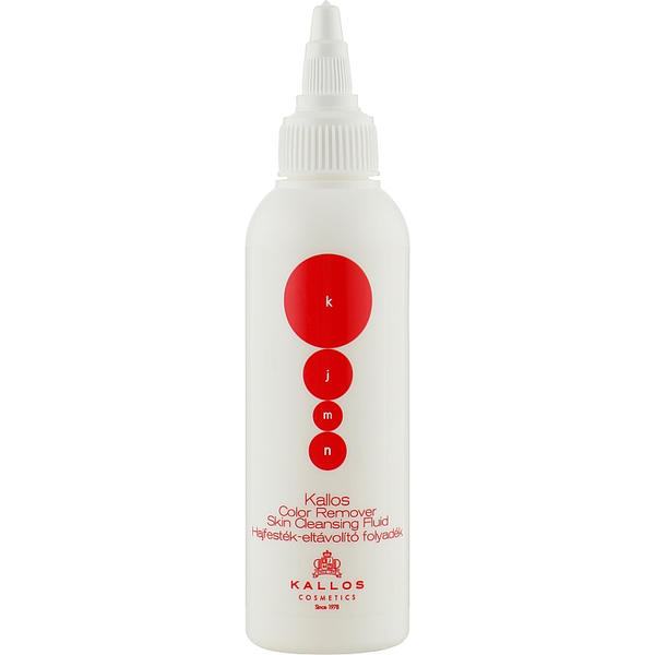 Kallos Cosmetics Color Remover Skin Cleansing Fluid, Жидкость для удаления краски с кожи головы