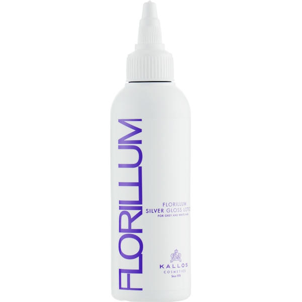 Kallos Cosmetics Florillum Silver Gloss Lotion, Лосьон-ополаскиватель для волос "Серебряный"