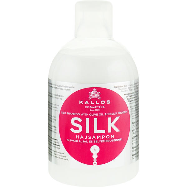 Kallos Cosmetics Silk Shampoo With Olive Oil, Шампунь с оливковым маслом и протеинами шелка