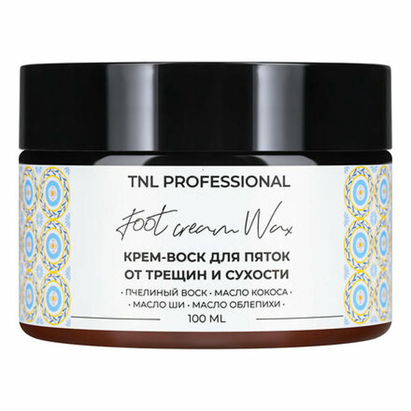 TNL Professional, Крем-воск для пяток Foot Cream Wax 3 в 1 от трещин и сухости, 100 мл — изображение 2