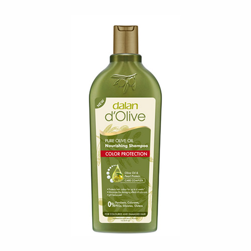 DALAN D’Olive, Шампунь "Защита цвета" для окрашенных волос с оливковым маслом — изображение 2
