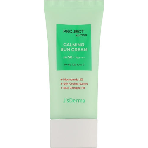 J’sDerma Project Edition Calmong Sun Cream SPF50, Успокаивающий солнцезащитный крем