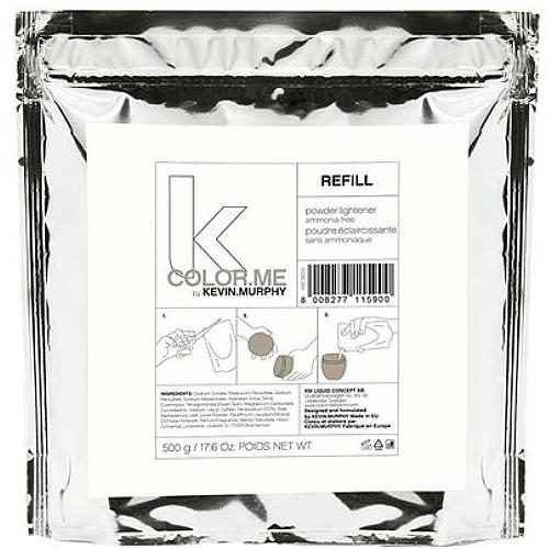 Kevin.Murphy Color Me Powder Lightener Ammonia Free Refill (сменный блок), Осветляющая безаммиачная пудра, 500g