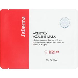 J'sDerma Acnetrix Azulene Mask, Тканевая маска для лица с азуленом
