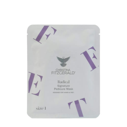 Christina Fitzgerald Маска для интенсивного ухода за кожей ног, размер 1 / RADICAL SIGNATURE pedicure mask Size 1