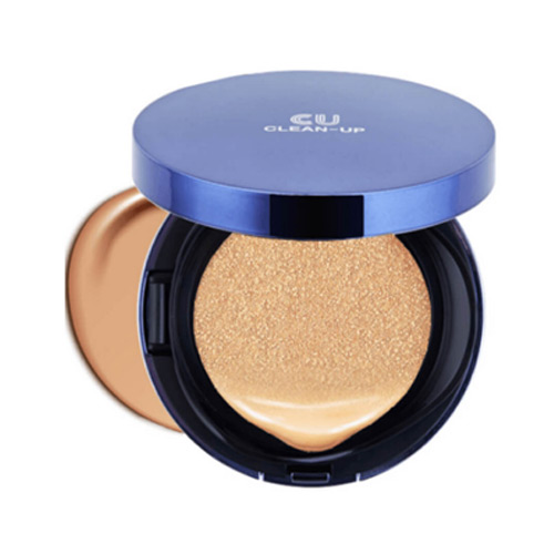 Тональный крем-кушон CUSKIN Clean-Up Skinfit Cushion Pact SPF 50 PA++++