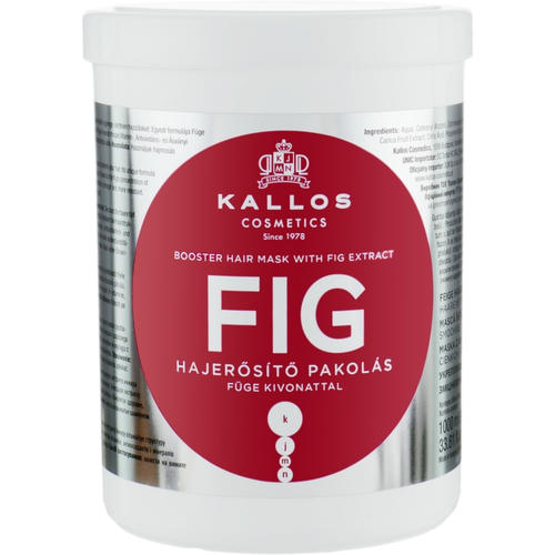 Kallos Cosmetics FIG Booster Hair Mask With Fig Extract, Маска для волос с витаминным комплексом