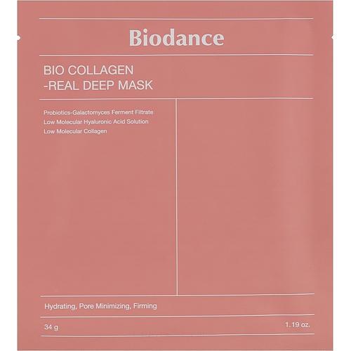 Biodance Bio Collagen Real Deep Mask Sheet, Гидрогелевая маска с коллагеном, 4x34g — изображение 3