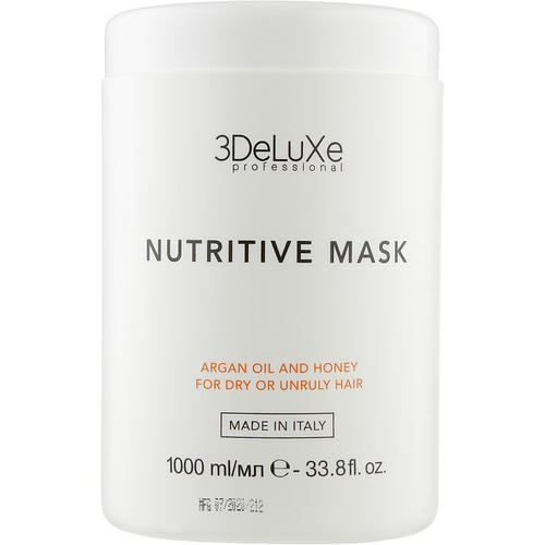 3DeLuXe Nutritive Mask, Маска для сухих и повреждённых волос — изображение 3