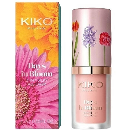 Kiko Milano Days In Bloom 3-In-1 Silky All Over, Универсальный флюид 3 в 1