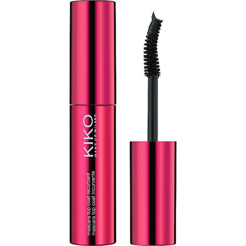 Kiko Milano False Lashes Curling Top Coat Mascara, Подкручивающая тушь-верхнее покрытие для ресниц