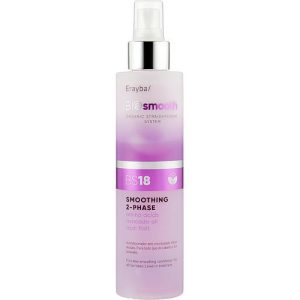 Erayba Bio Smooth Organic Straightener Smoothing Spray BS18, Двухфазный спрей-кондиционер для выпрямления волос
