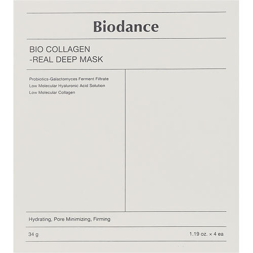Biodance Bio Collagen Real Deep Mask Sheet, Гидрогелевая маска с коллагеном, 4x34g — изображение 2