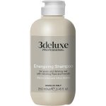 3DeLuXe Energizing Shampoo For Scalp And Thinning Hair With Ginseng Root And Keratin, Тонизирующий шампунь против выпадения волос с экстрактом корня женьшеня и кератином