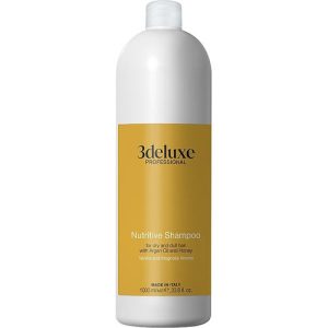 3DeLuXe Nutritive Shampoo For Dry And Dull Hair With Argan Oil And Honey, Питательный шампунь для сухих и ослабленных волос с медом и маслом арганы