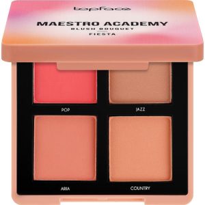 TopFace Maestro Academy Blush Bouquet, Палетка румян