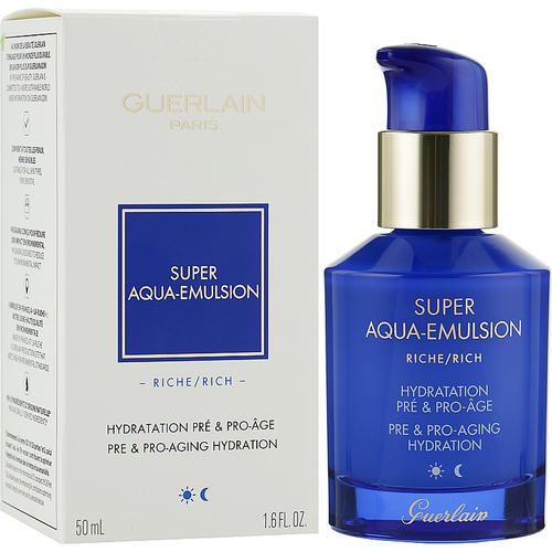 Guerlain Super Aqua Rich Emulsion, Насыщенная увлажняющая эмульсия для зрелой кожи и предупреждения старения — изображение 2