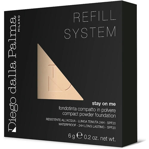 Diego Dalla Palma Stay On Me Compact Powder Foundation SPF20 24H Refill, Компактная пудра для лица