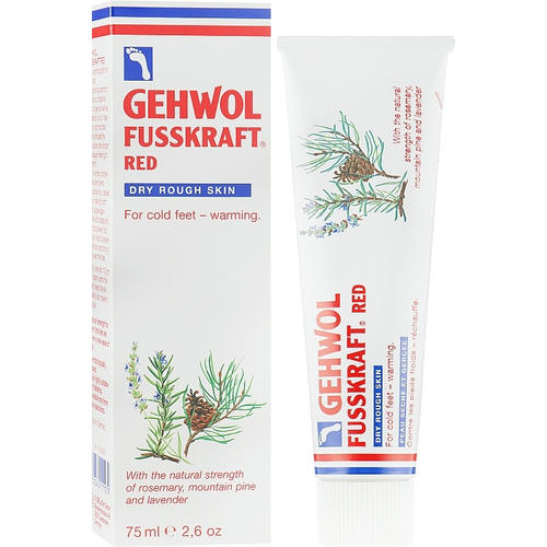Gehwol Fusskraft rot, Красный бальзам для сухой кожи — изображение 2