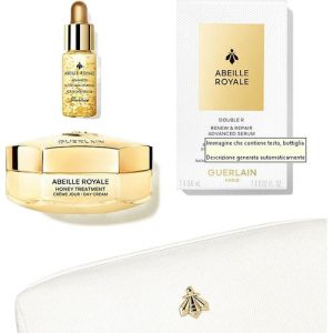Guerlain Abeille Royale, Набор (dcr/50ml + oil/5ml + ser/7x0.6ml + bag)