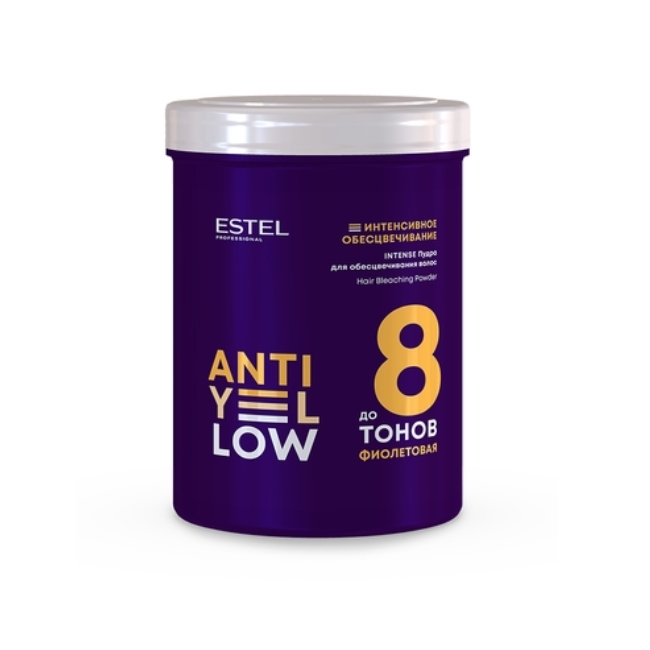 ESTEL, Пудра для обесцвечивания волос до 8 тонов ANTI-YELLOW INTENSE