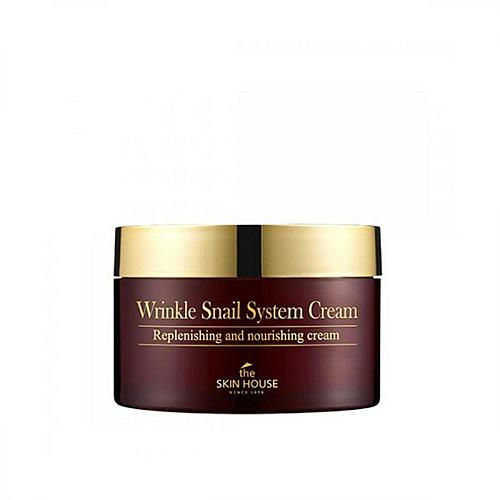 The Skin House Крем антивозрастной с улиточным муцином – Wrinkle snail system cream, 100мл
