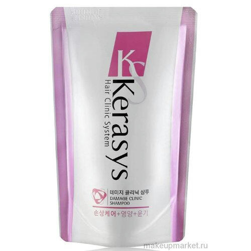 KeraSys Шампунь восстанавливающий з/б - Repairing shampoo, 500мл — изображение 3