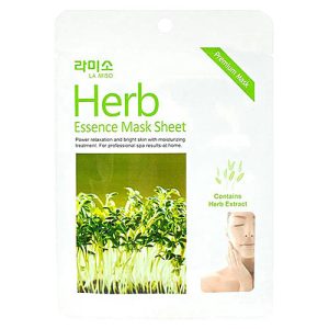 La Miso Маска с экстрактом лечебных трав - Herb essence mask sheet, 21г