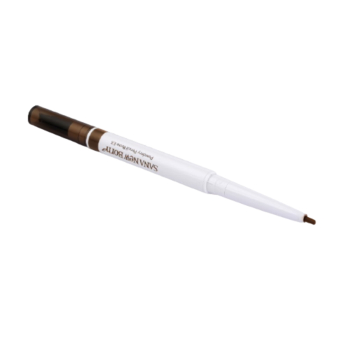 Sana Карандаш для бровей мягкий пудровый (коричневый) - Ewborn powdery pencil brow ex #04, 1шт — изображение 3