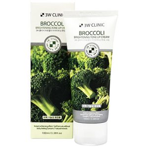 3W Clinic Крем с экстрактом брокколи – Broccoli brightening tone up craem, 100мл(Срок до 31.09.2021)