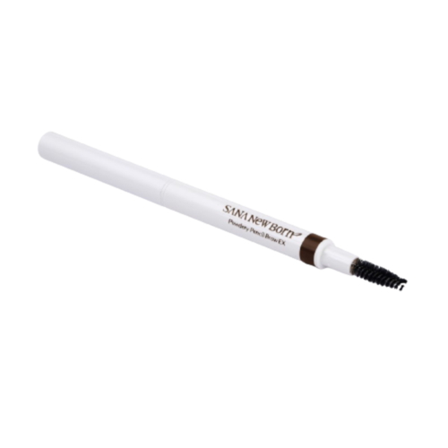 Sana Карандаш для бровей мягкий пудровый (коричневый) - Ewborn powdery pencil brow ex #04, 1шт — изображение 2
