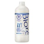 KAO Мыло-пенка для душа с освежающим ароматом з/б - Biore u foaming body wash pure savon, 450мл