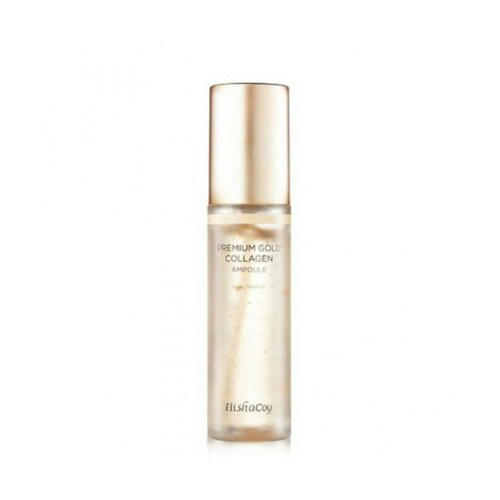 ElishaCoy Сыворотка с коллагеном и золотом - Premium gold collagen ampoule, 50мл
